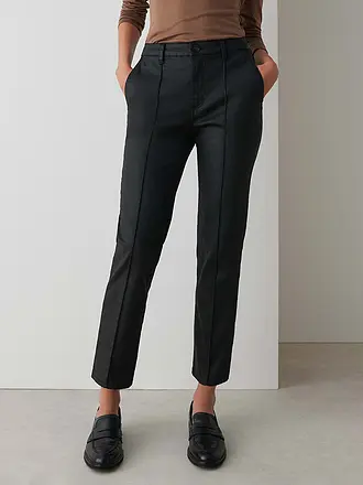 OPUS | Jeans Straight Fit EBBI FLARED | schwarz